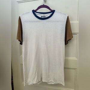 Jungmaven Men’s / Unisex Color block T-Shirt Sz M